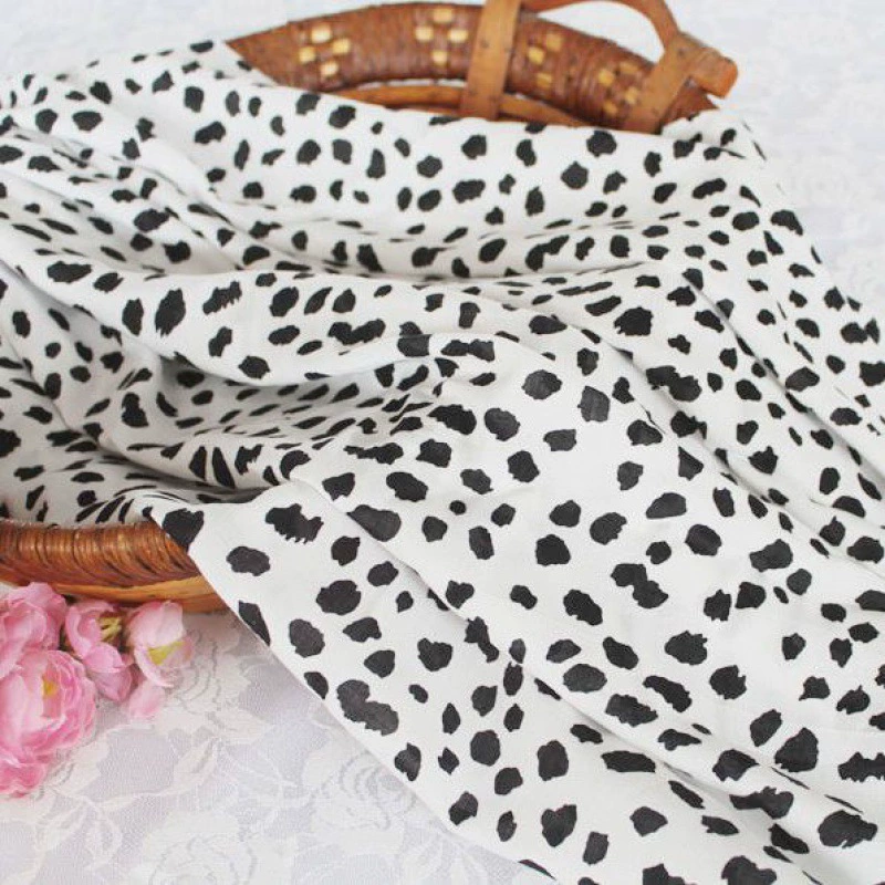 Шифон шелковая ткань, летний пижама, домашняя одежда, floral print