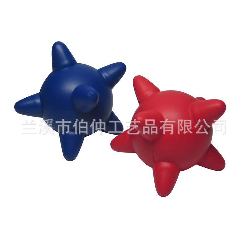 跨境商品医学道具造型血小板PU材质压力球可印logo 厂家直供