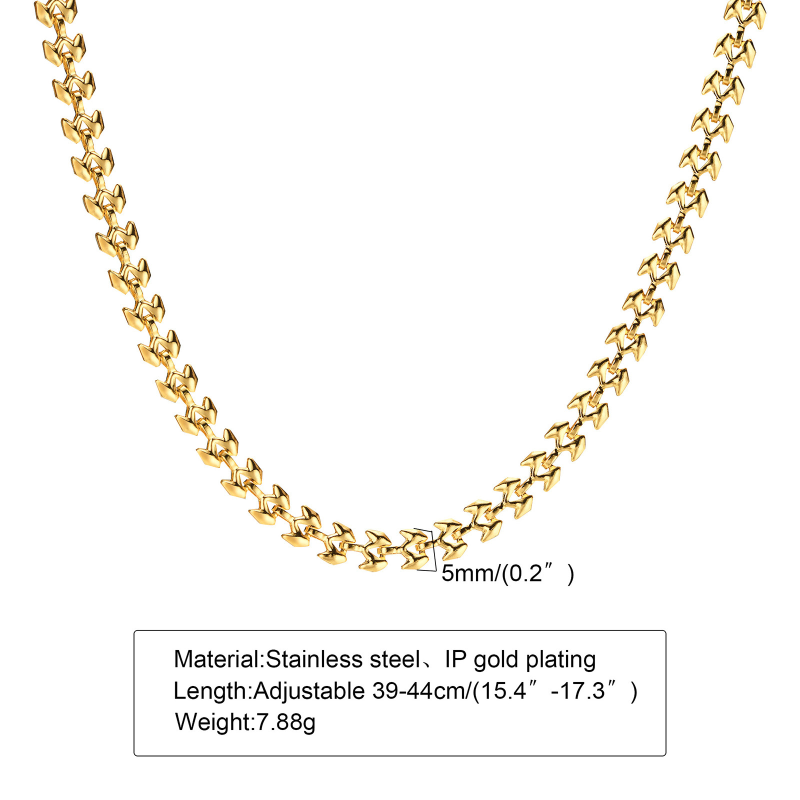 Fashion Solid Color Stainless Steel Plating Bracelets Necklace