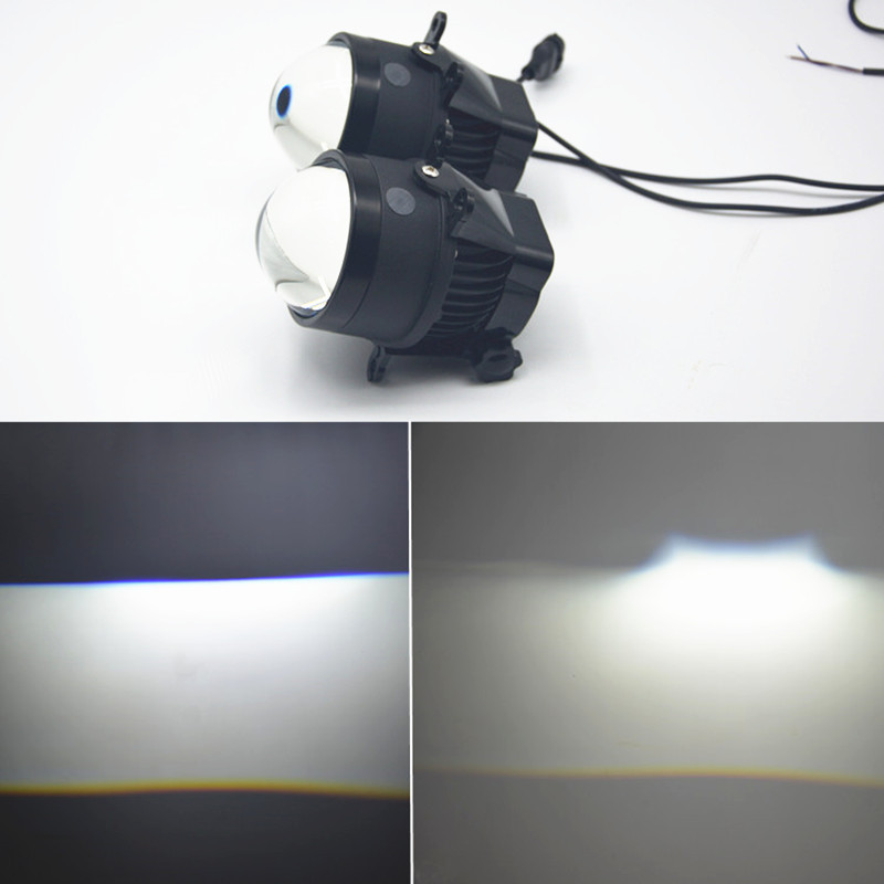 Adecuado para Great Wall Fengjun 567 luces antiniebla láser lentes bifocales luces antiniebla LED actualización y modificación de luces para automóviles