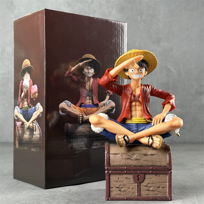 Фигурка Луффи из One Piece две сменные головы