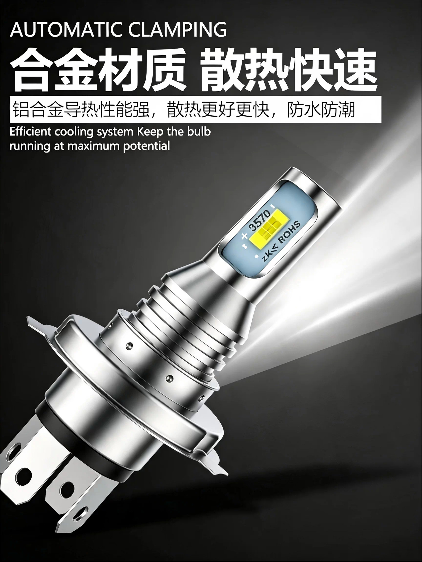 Cross-Border Hot-Selling Car Lights, Plug-In H7H11 Ultra-Bright Spotlight Mini-Sized Car Led Headlights, Dropshipping Available