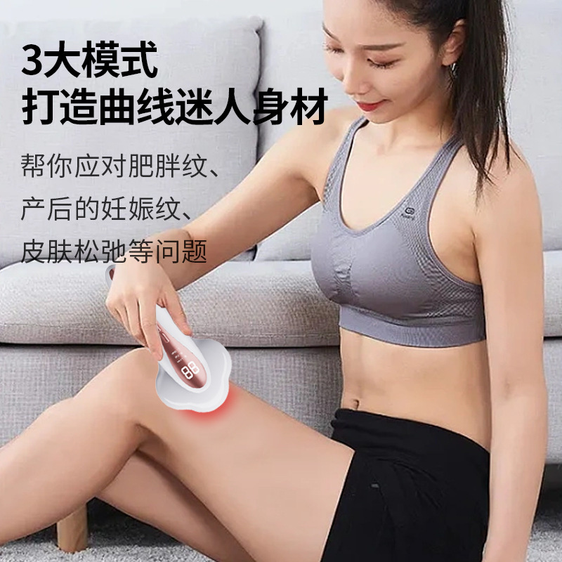 新しい脂肪減少および脂肪減少器具、痩身およびシェイプアップ EMS 温湿布および脂肪爆発ガイド、ハンドヘルド光療法、ボディ若返りおよび美容器具|undefined