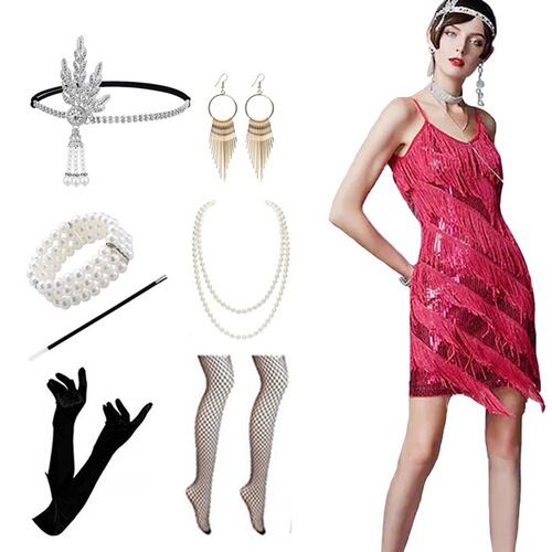 New Arrival Latin Dance Dress for Adults — Sparkling Sequin Strappy Tassel Design for Latin Stage Performances