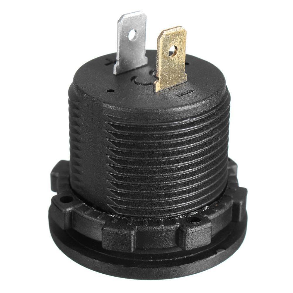 Nuevo 12V color pantalla voltímetro coche instrumento nuevo DC LED Digital impermeable IP65