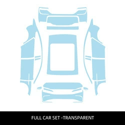 24-26 Models Byd Han Invisible Car Cover Tpu Pre-Cut Paint Protection Film Anti-Scratch (Car paint protective film) - transparent-tpu-24-26-models-byd-han