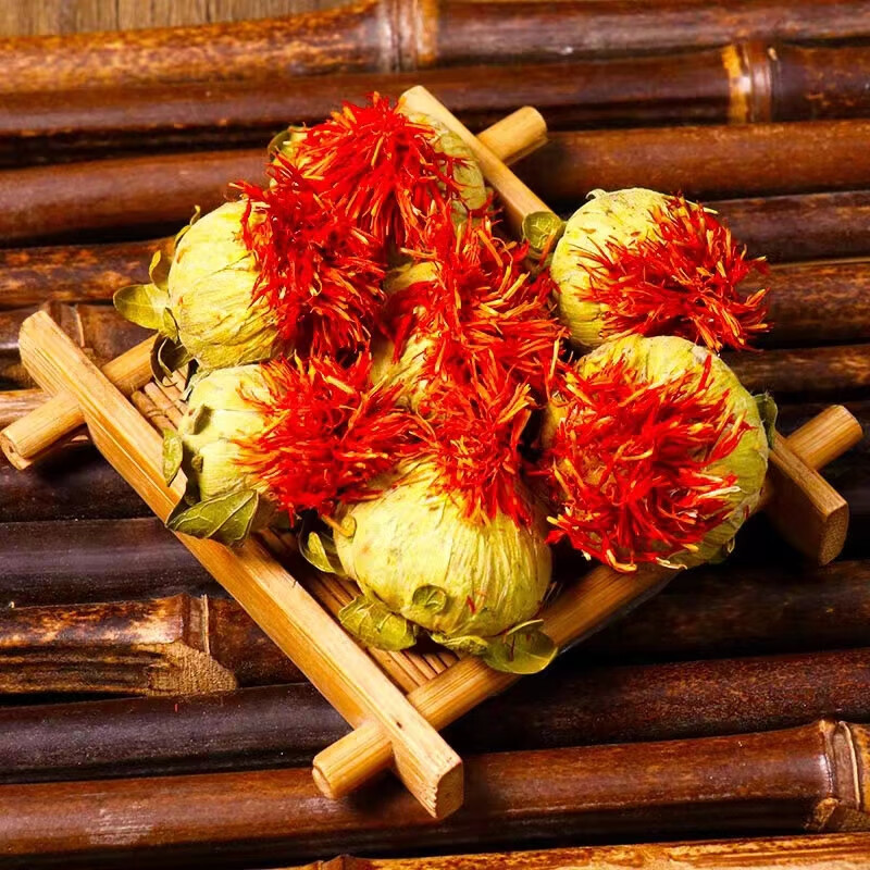 Tibetan Safflower Fruit Hong Hua Guo 500g Whole Dried Flowers for Herbal Tea and Infusions specifications