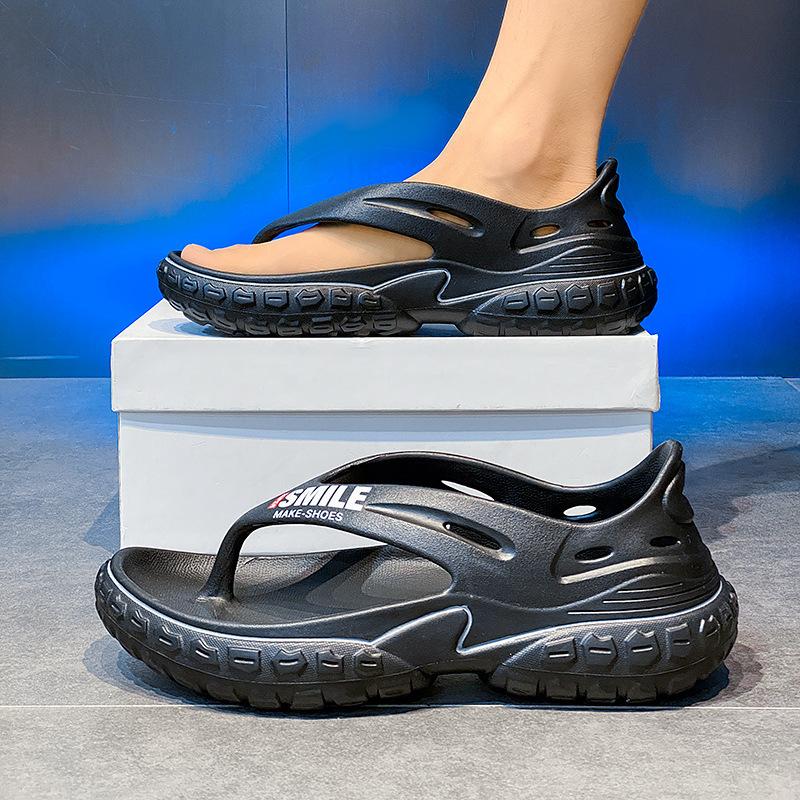 Zapatillas de varón transfronterizas de verano, neumáticos antideslizantes y desgaste, zapatillas deportivas para conducir, sandalias de playa vietnamitas