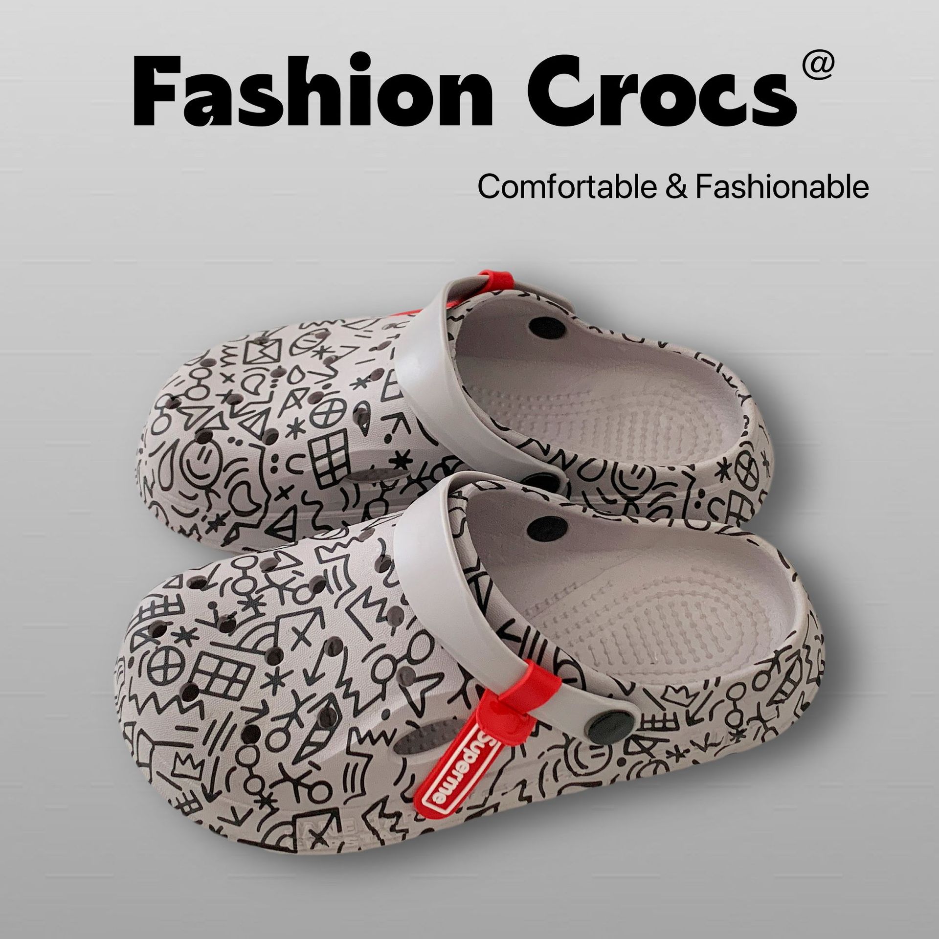 Zuecos de verano 2025 con suela suave que se siente como pisar una excremento, zapatos de jardín casuales y modernos para parejas, unisex.