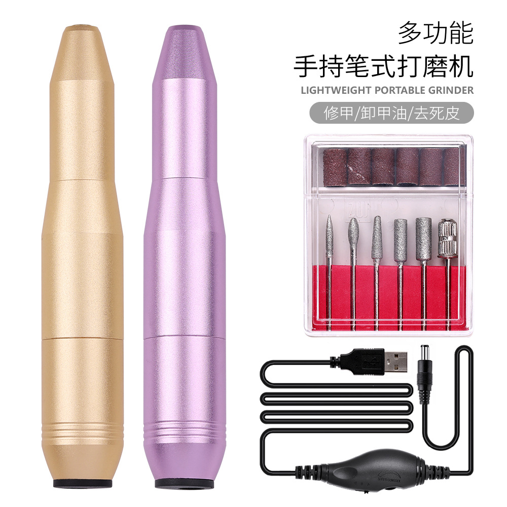 Nail milling machine for manicure