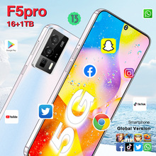 F5pro跨境新爆款现货4G全网通6.53"智能手机安卓3+32GB厂家代发