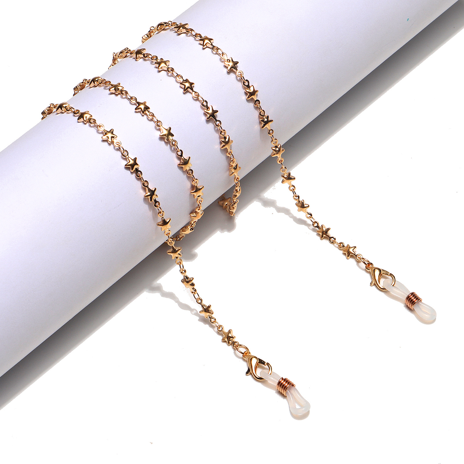 20g Weight Glasses Chain Classification Daily Occasion Metal Material Simple Style Star Metal Women's Glasses Chain
