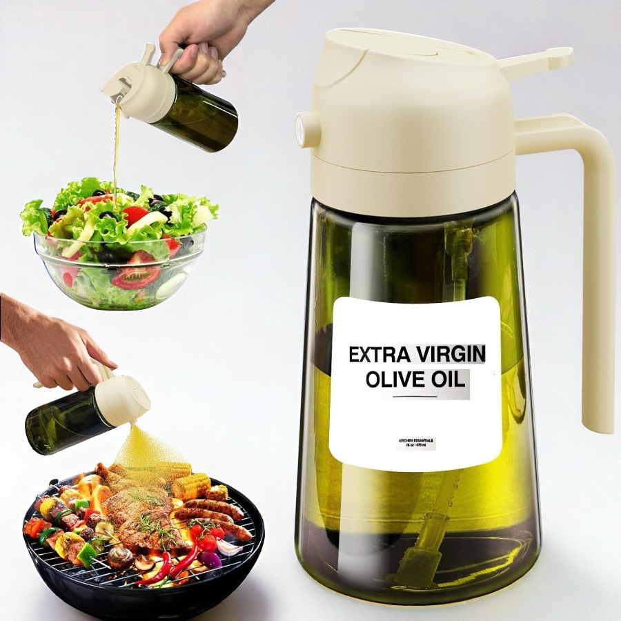 Fábrica de botellas de pulverización de doble propósito suministro directo de alta calidad de vidrio grueso anti-colgante a prueba de fugas botellas de pulverización a granel soporte personalizado