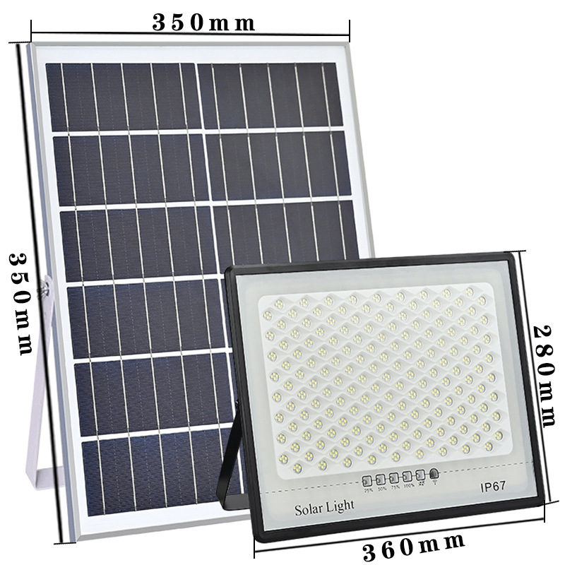 Lámpara solar lámpara de patio al aire libre lámpara de proyección solar luz solar inducción del cuerpo humano lámpara de calle solar