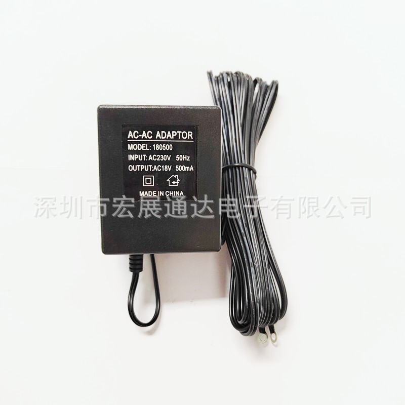 Australian Standard visual doorbell power adapter 18V AC doorbell transformer