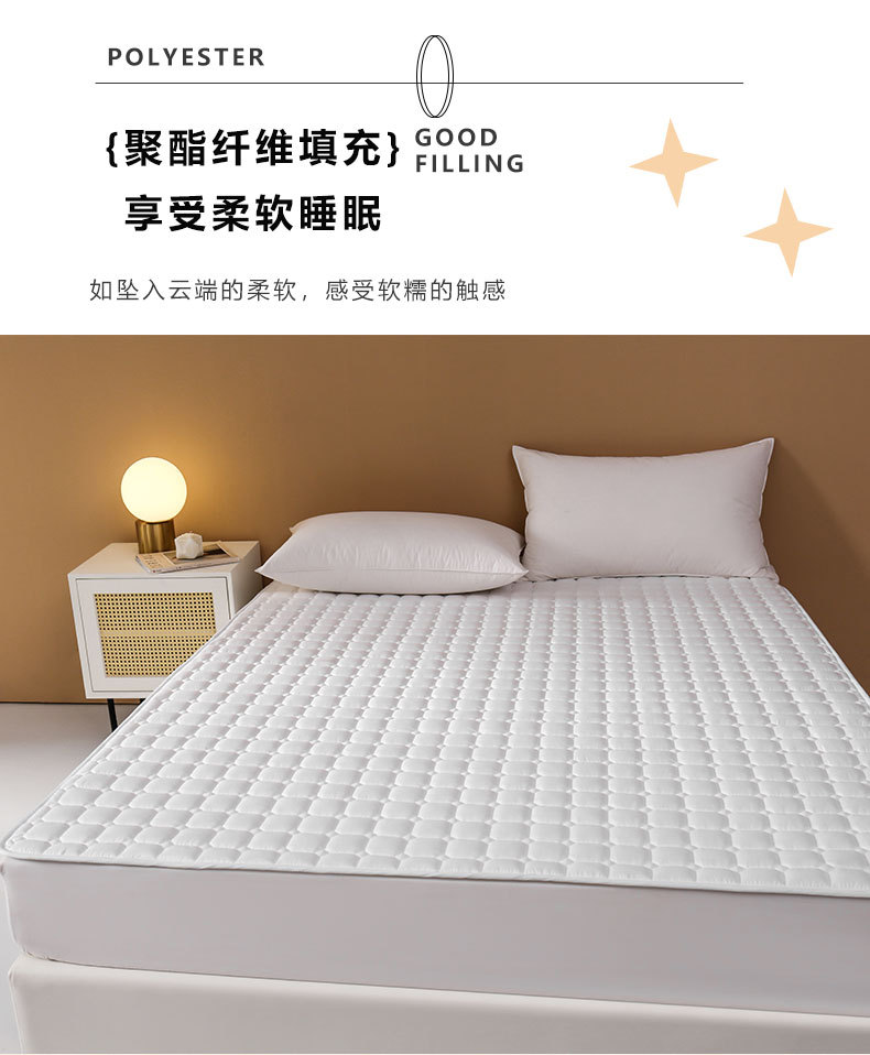 商品详情图_啊雅 2024新款300克宾馆酒店床褥垫保护垫席