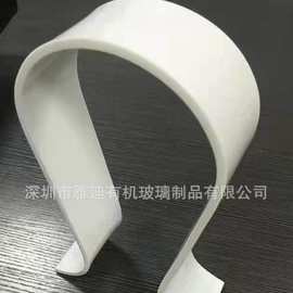 深圳雅迪有机玻璃制品，单面磨砂5MM耳机展架库存处理图片色有货