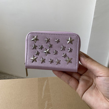 日单杂志附录款可爱卡通五角星多卡位短钱包卡包包收纳零钱包