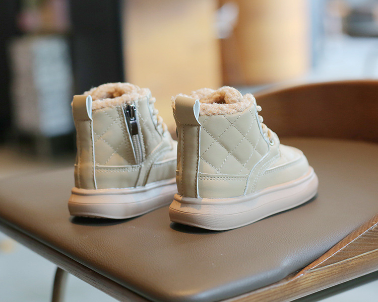 Winter Kinder Schneestiefel Für Jungen Und Mädchen Gefüttert_voghion.com