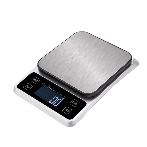 Food baking scale high-precision electronic scale 10kg small platform scale 0.1g new household stainless steel kitchen scale