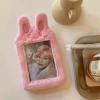 Fuchsia rabbit, card holder