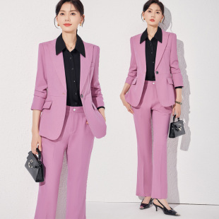 High-end Fashion 2024 New Suit suit Women's Autumn New Design Sense Waist Casual Suit Professional Dress