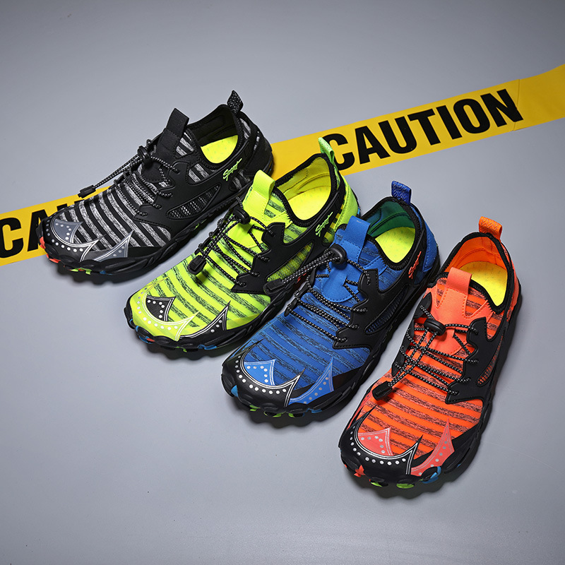 夏季新款钓鱼专用朔溪鞋涉水防滑透气鞋登山户外骑行速干网鞋男鞋