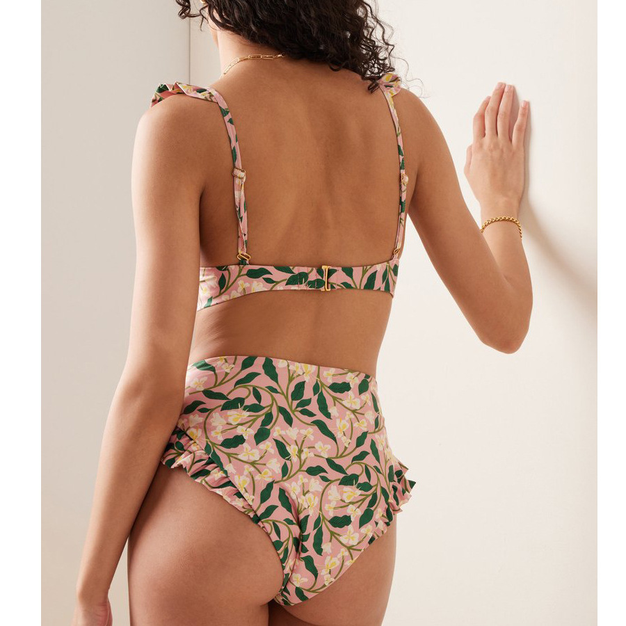1 Piece, 2 Piece Set, 3 Piece Set Quantity Swimming Pool, Beach Occasion Women's Ditsy Floral 1 Piece 2 Piece Set 3 Piece Set Tankinis