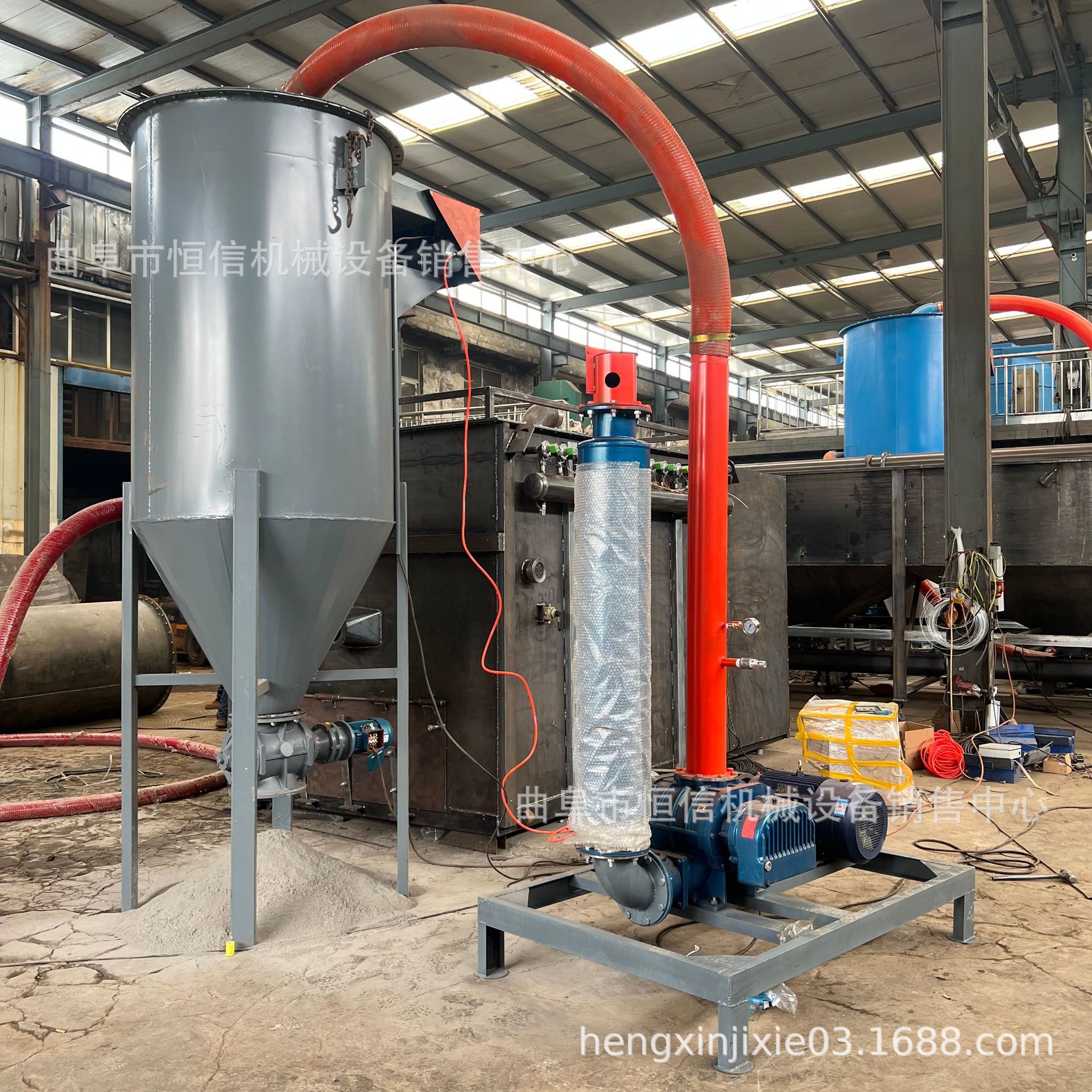 宁夏水泥仓倒灰气力吸灰机zcjb 石膏灰石膏粉气力抽灰机 直供