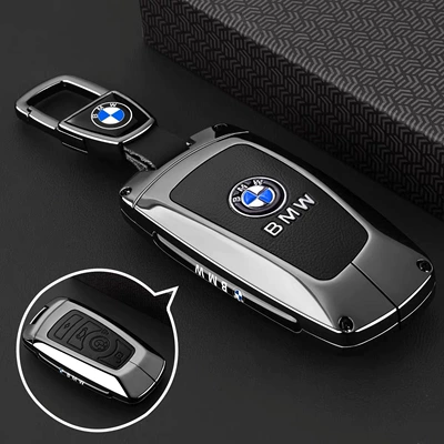 Car key bag — Bag Buckle - type-b-key-black-leather-car-logo-buckle
