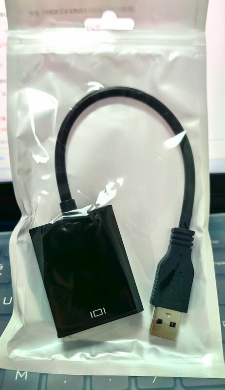 厂家供应usb转hdmi免驱动 usb to hdtv1080p高清影音电脑转接线|undefined