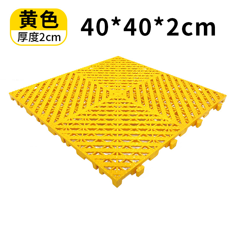 Coche sala de lavado piso de plástico de empalme piso rejilla auto reparación fábrica belleza taller drenaje no excavación ranura rejilla placa base