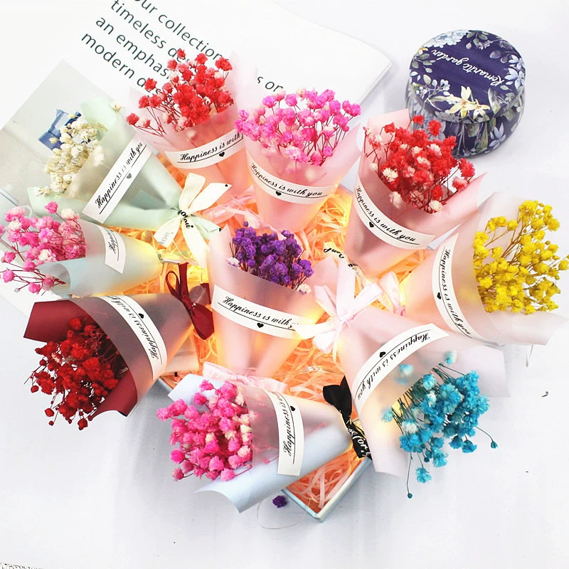 Подарочная коробка маленького бренда цветок к Дню Святого Валентина, мыло