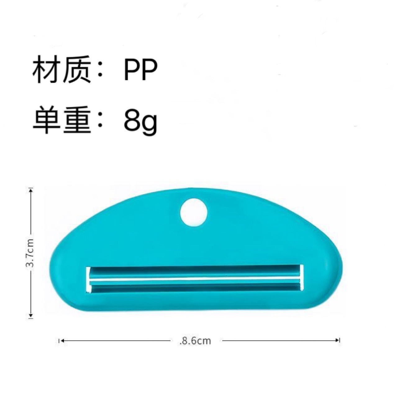 Wall Mounted Manual Toothpaste Dispenser For Bathroom Storage_voghion.com