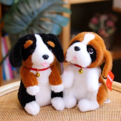 外国貿易ハイエンド人形シミュレーション犬ぬいぐるみ人形かわいい子犬卸売人形子供のなだめる布人形