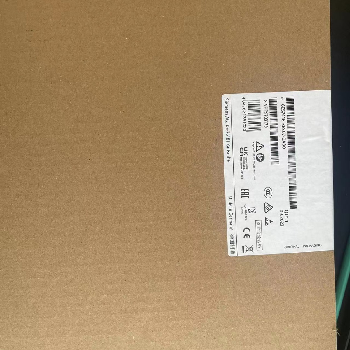 现货供应原装西门子6ES7416-3ES07-0ABO出售  中央处理器