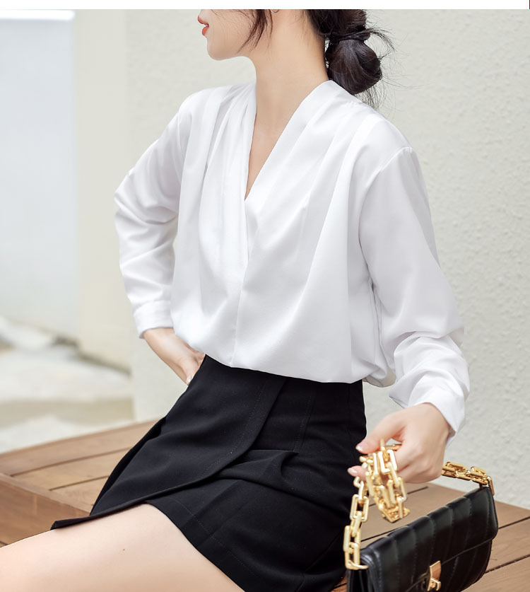 Satin Shirt - Green