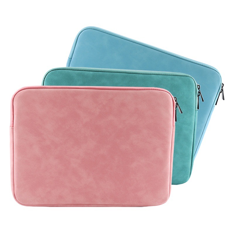 Portátil bolsa de revestimiento Apple iPad funda protectora de 15,6 pulgadas hombres y mujeres 2023 al por mayor de almacenamiento de la tableta bolsa de la computadora de la PU