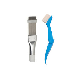 跨境翅片梳空刷子空調翅片梳不鏽鋼翅片刷冷凝器清洗刷散熱器梳子