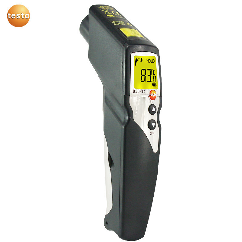 德国德图testo830T2/T4红外线测温仪高精度工业两点激光手持测温