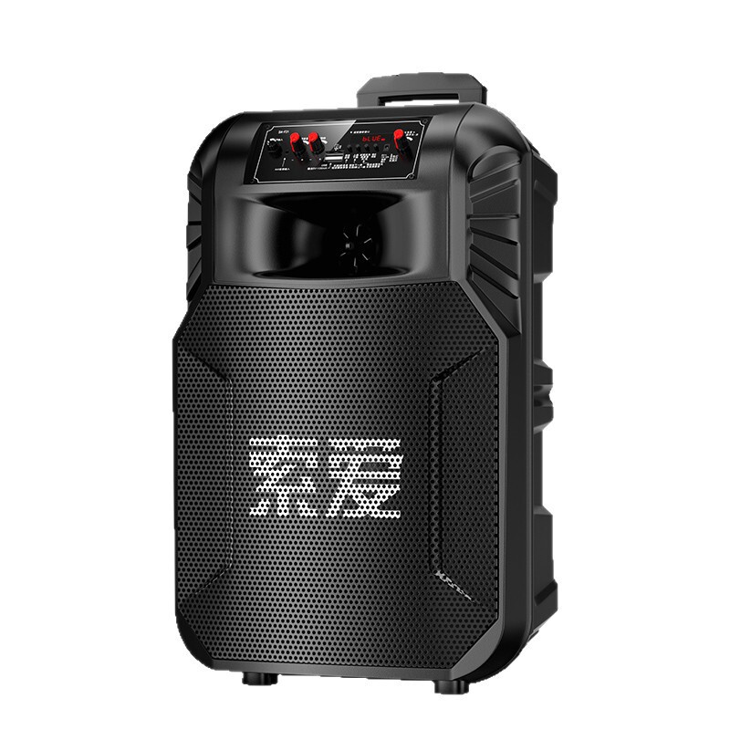 厳選-ソアエアオーディオF21スクエアダンス用モバイルローラー付きポータブルBluetoothスピーカー、高出力、家庭用カラオケ|undefined