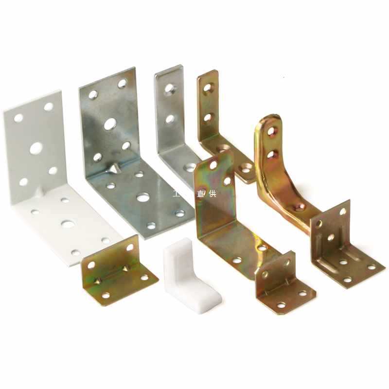 ✅大角码方形L型角码直角90度固定器角铁家具连接件片不锈钢层板