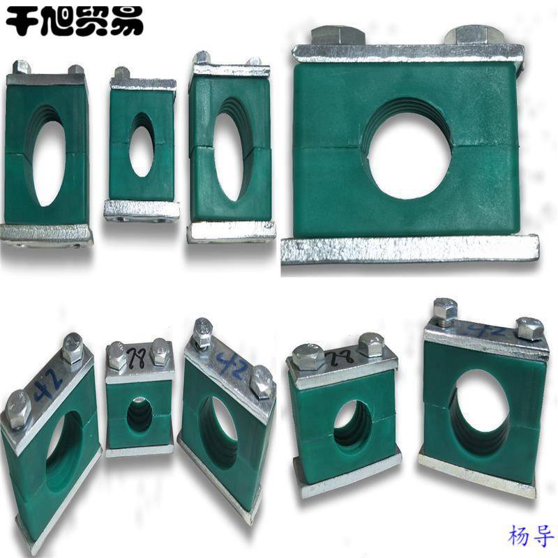 重管夹船用油管夹轻型夹塑料管固重管夹重型管卡夹不锈钢单孔