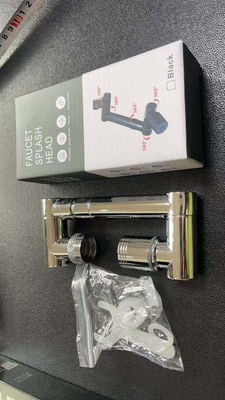 机械臂万向水龙头可旋转出水嘴延伸洗脸盆起泡器接头防溅神器家用|undefined