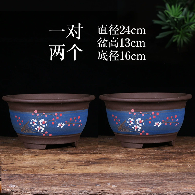 Extra large flowerpot, ceramic big high boots