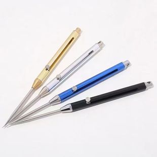Self-Defense Needle Legal Weapon Portable Outdoor Anti-Wolf Girl Titanium Alloy Telescopic Toothpick Telescopic Titanium Alloy Toothpick
