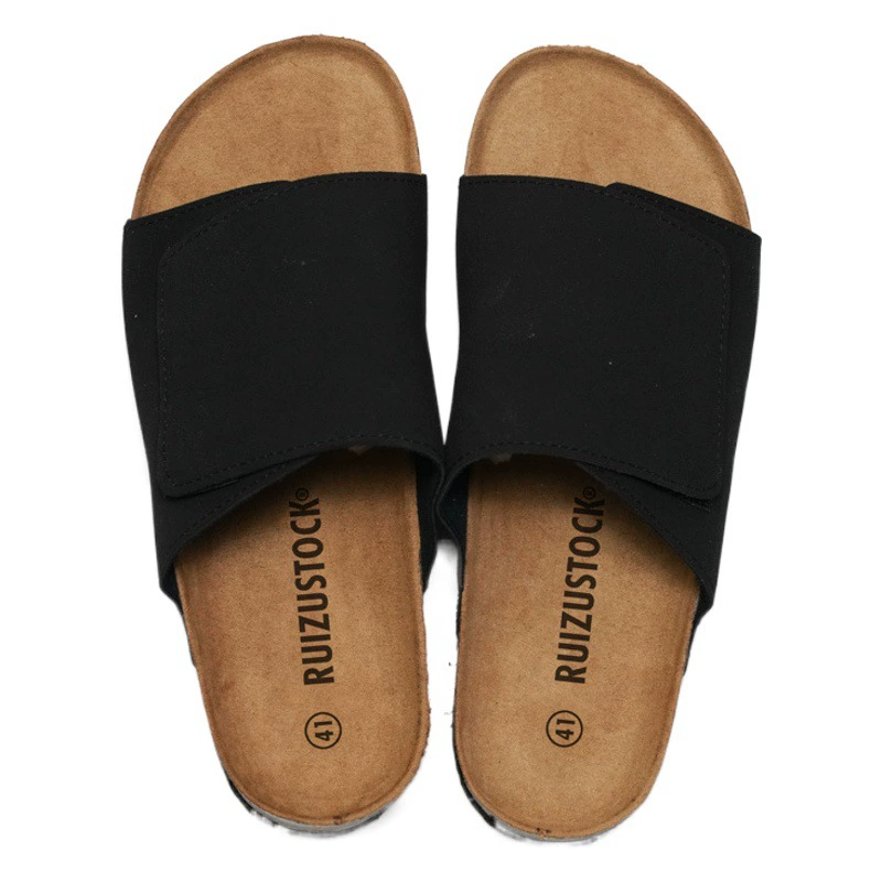 RUIZUSTOCK Rui нога мужские пробковые тапочки прилив студенты тащат мужские пляжные туфли