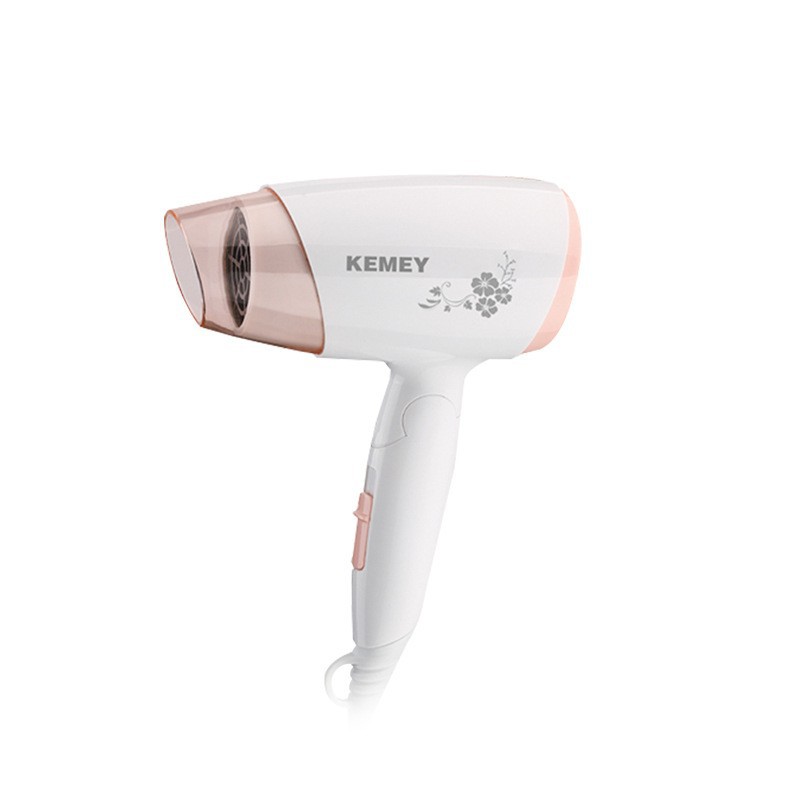 Secador de pelo Kemei portátil plegable de baja potencia para uso doméstico con iones negativos. image 10