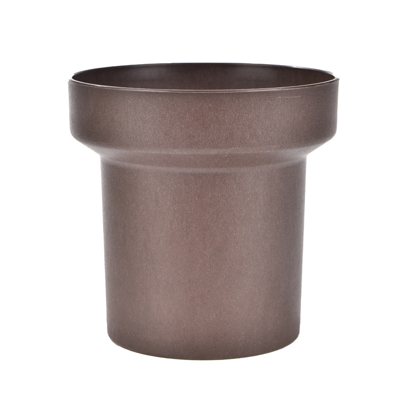 Mini maceta de escritorio delicada maceta de flores doméstica no porosa maceta de flores de plástico moderno