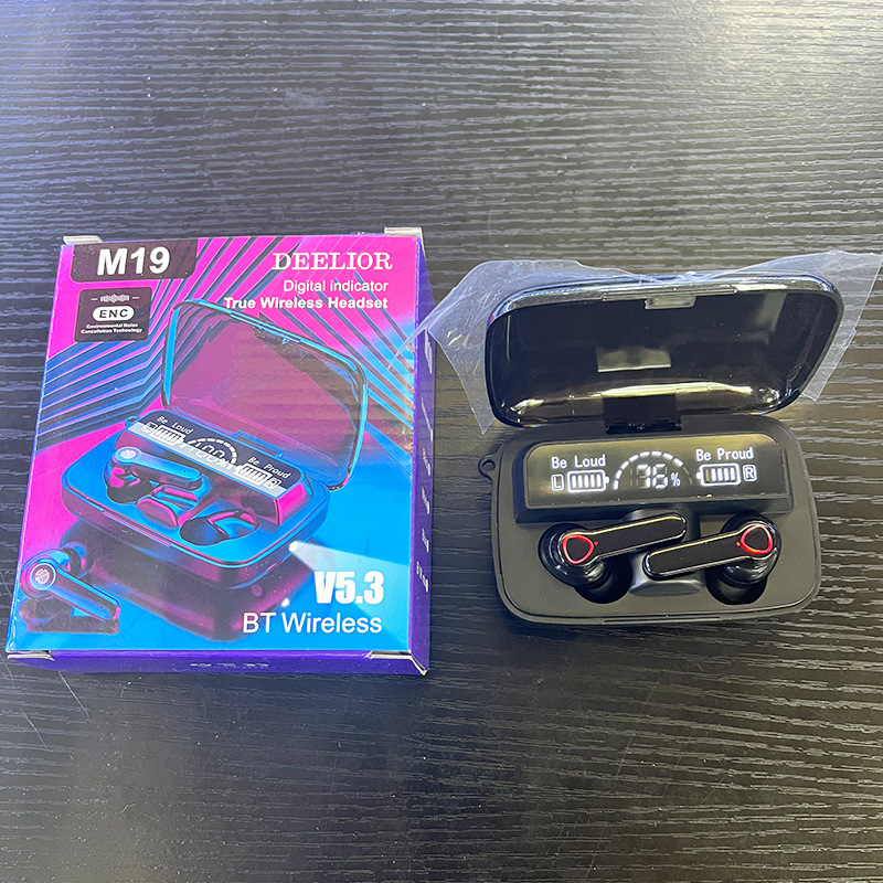 Venta caliente transfronteriza modelo privado M10/M20/M28/M19/28 auriculares Bluetooth inalámbricos de gran capacidad TWS fábrica al por mayor